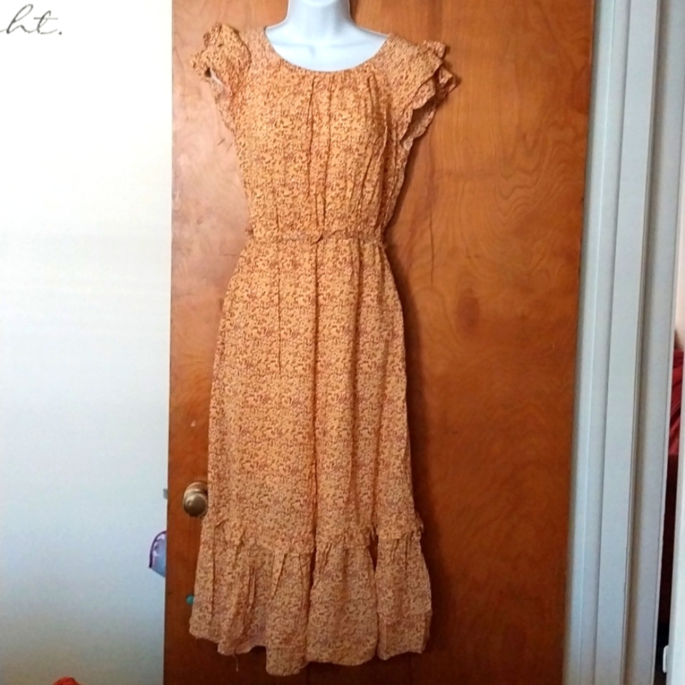 Floral country style dress